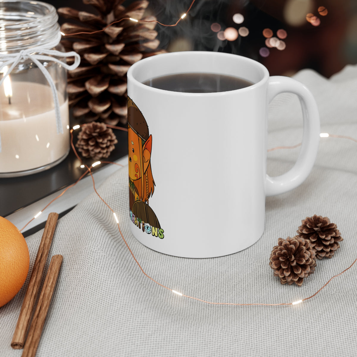 Bedtime Creations Mug — Woodlanders 2