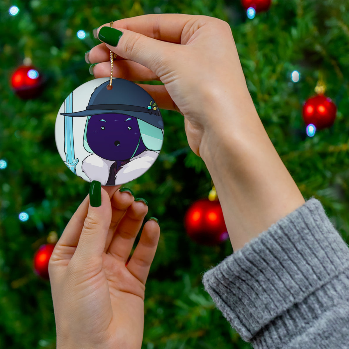 Bedtime Creations x Ultra Kingdoms Frostman Christmas Ornament