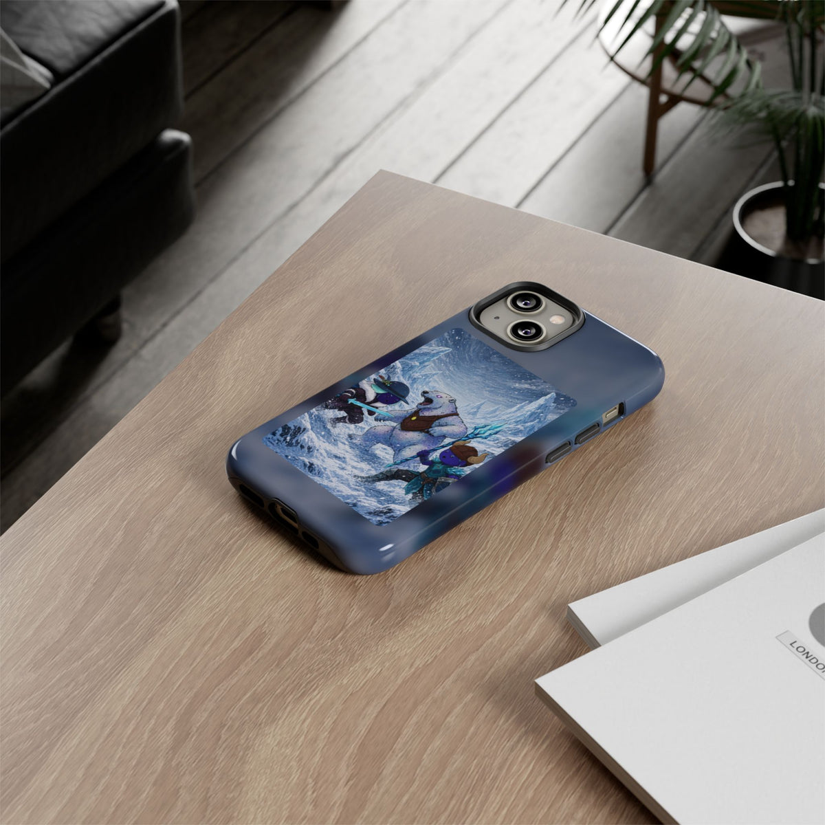 Bedtime Creations Tough Phone Case — Frostmen vs. Polar Bear
