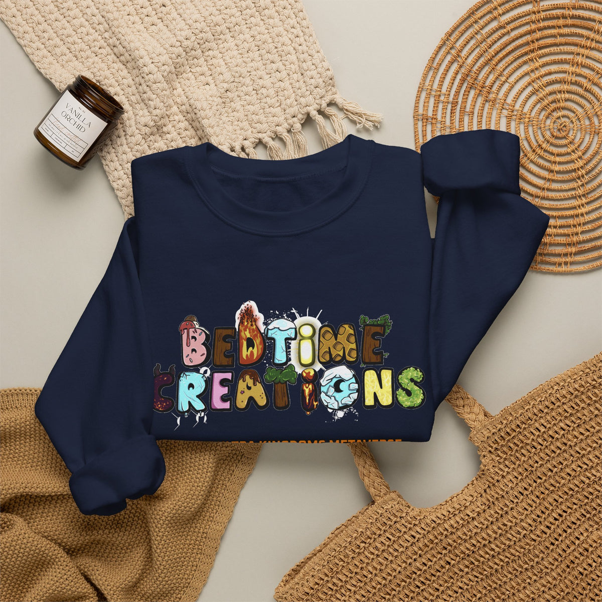 Bedtime Creations x Ultra Kingdoms Crewneck Sweatshirt