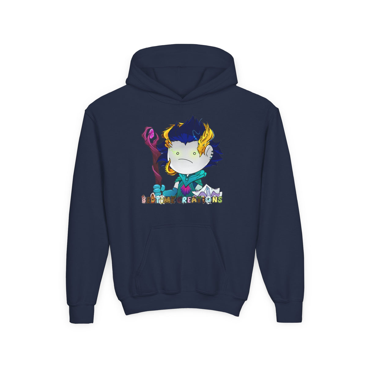Bedtime Creations Youth Hoodie — Mystic 3