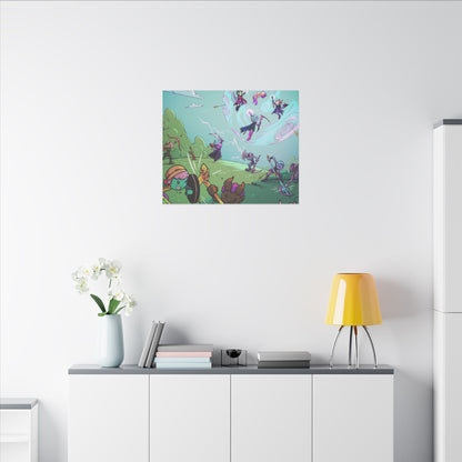 Bedtime Creations Canvas Wall Art — Battle of the Dream Realm