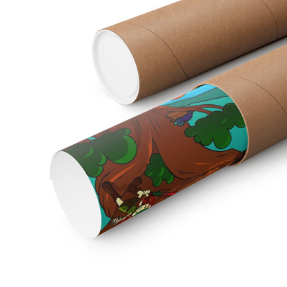 Bedtime Creations Poster — Woodlanders Valley