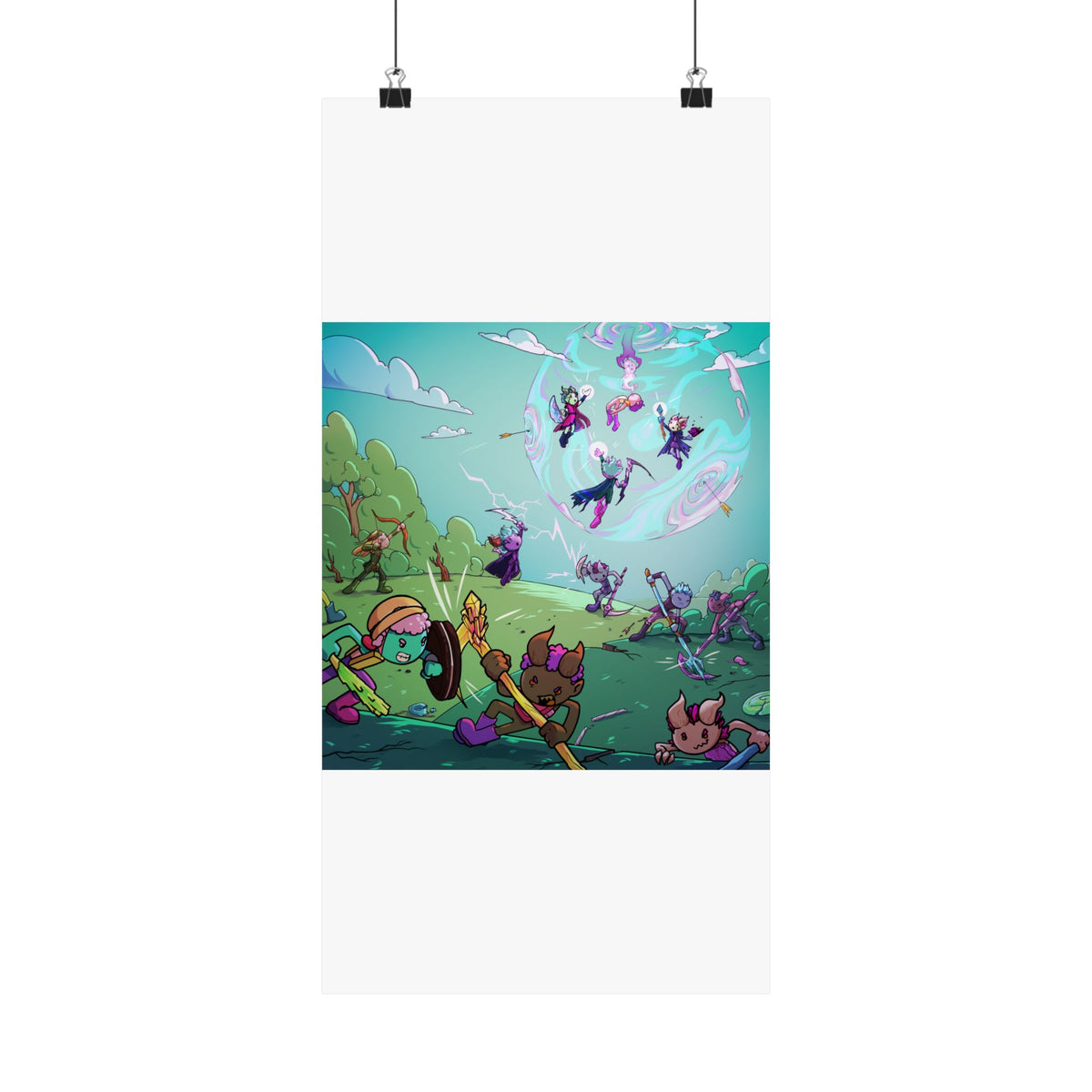 Bedtime Creations Kids Room Poster — Battle of the Dream Realm