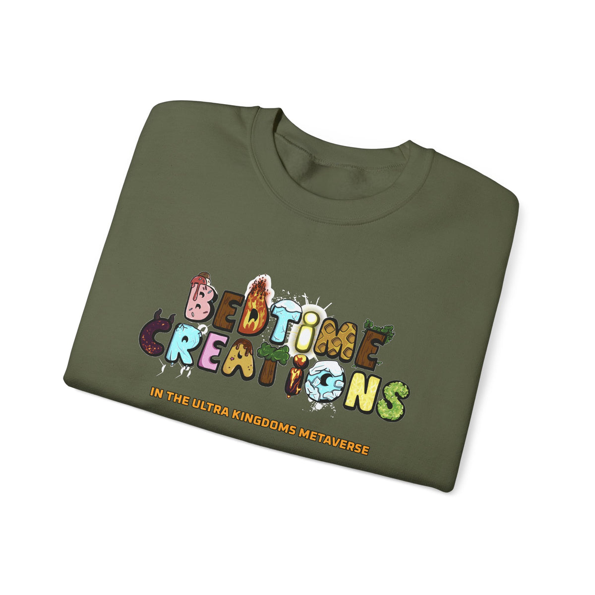 Bedtime Creations x Ultra Kingdoms Crewneck Sweatshirt