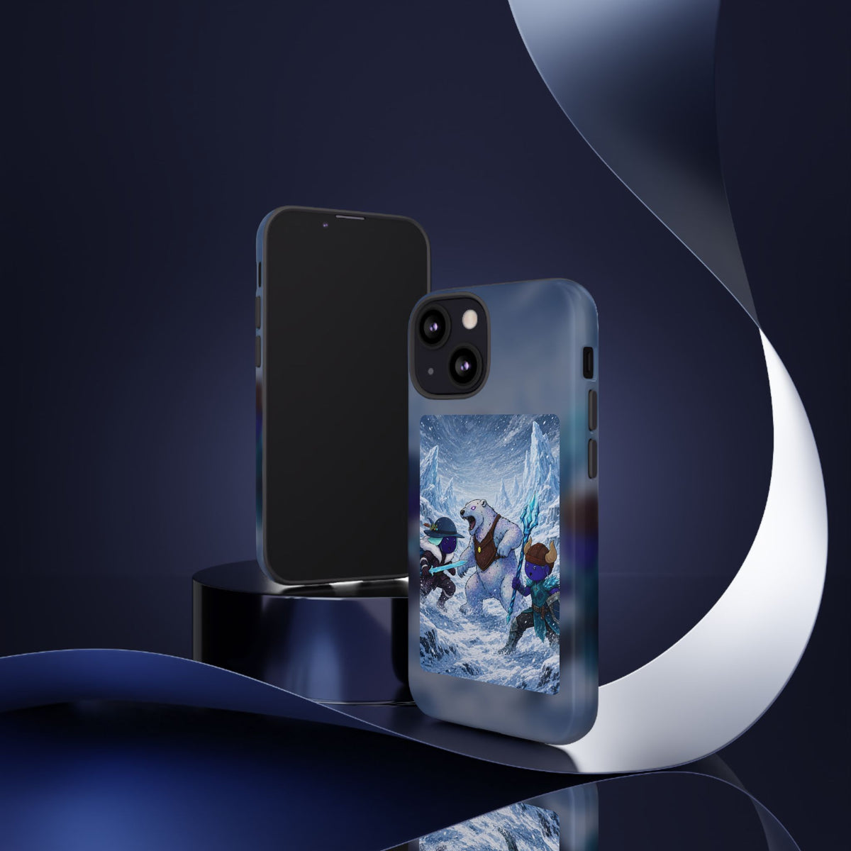 Bedtime Creations Tough Phone Case — Frostmen vs. Polar Bear