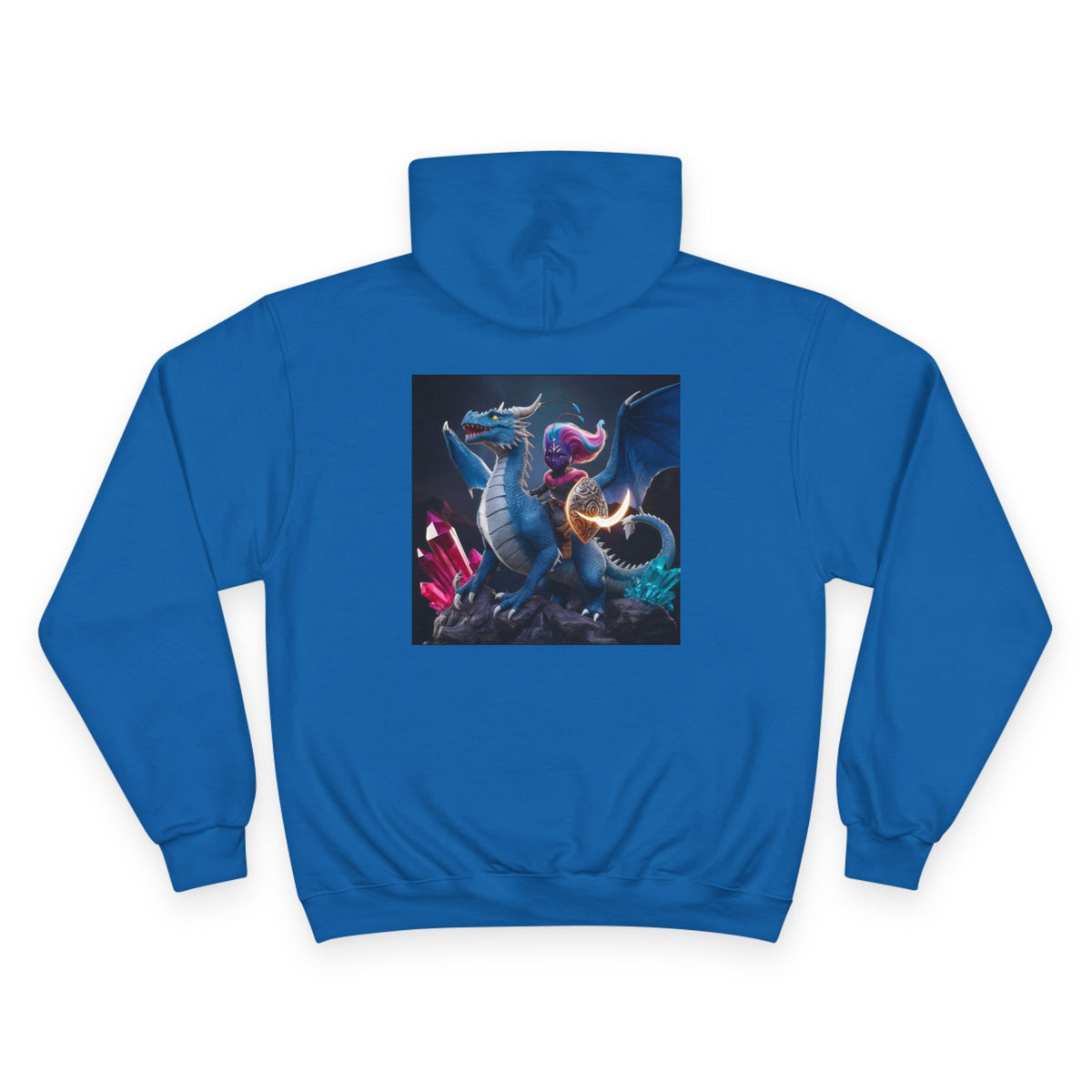 Bedtime Creations Back Art Hoodie #3 — Champion Hoodie