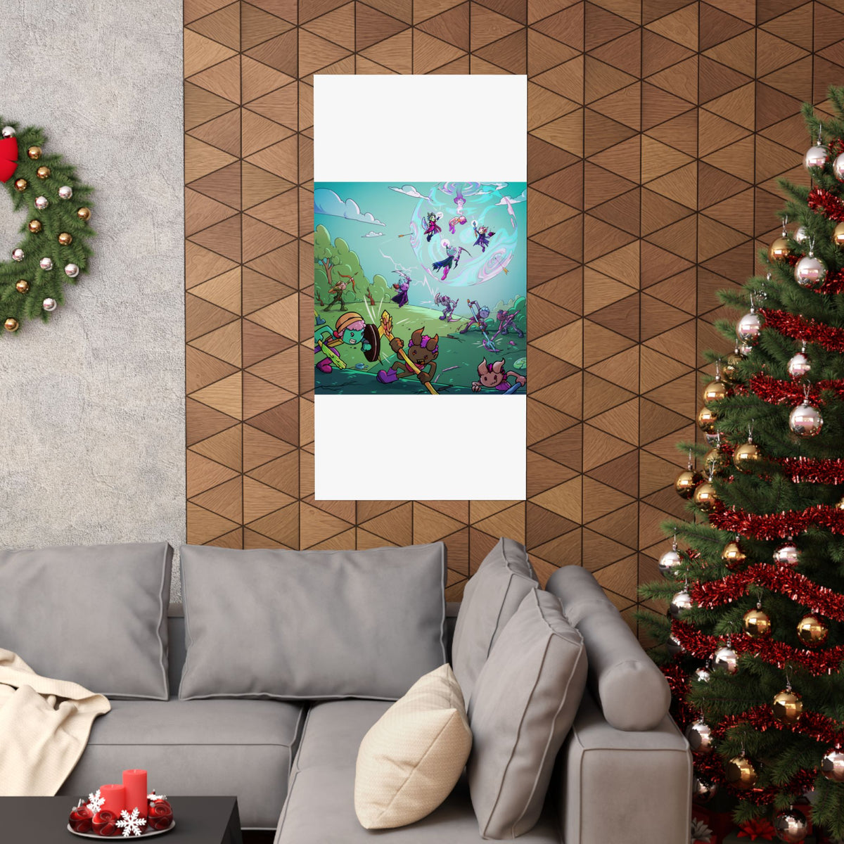 Bedtime Creations Kids Room Poster — Battle of the Dream Realm