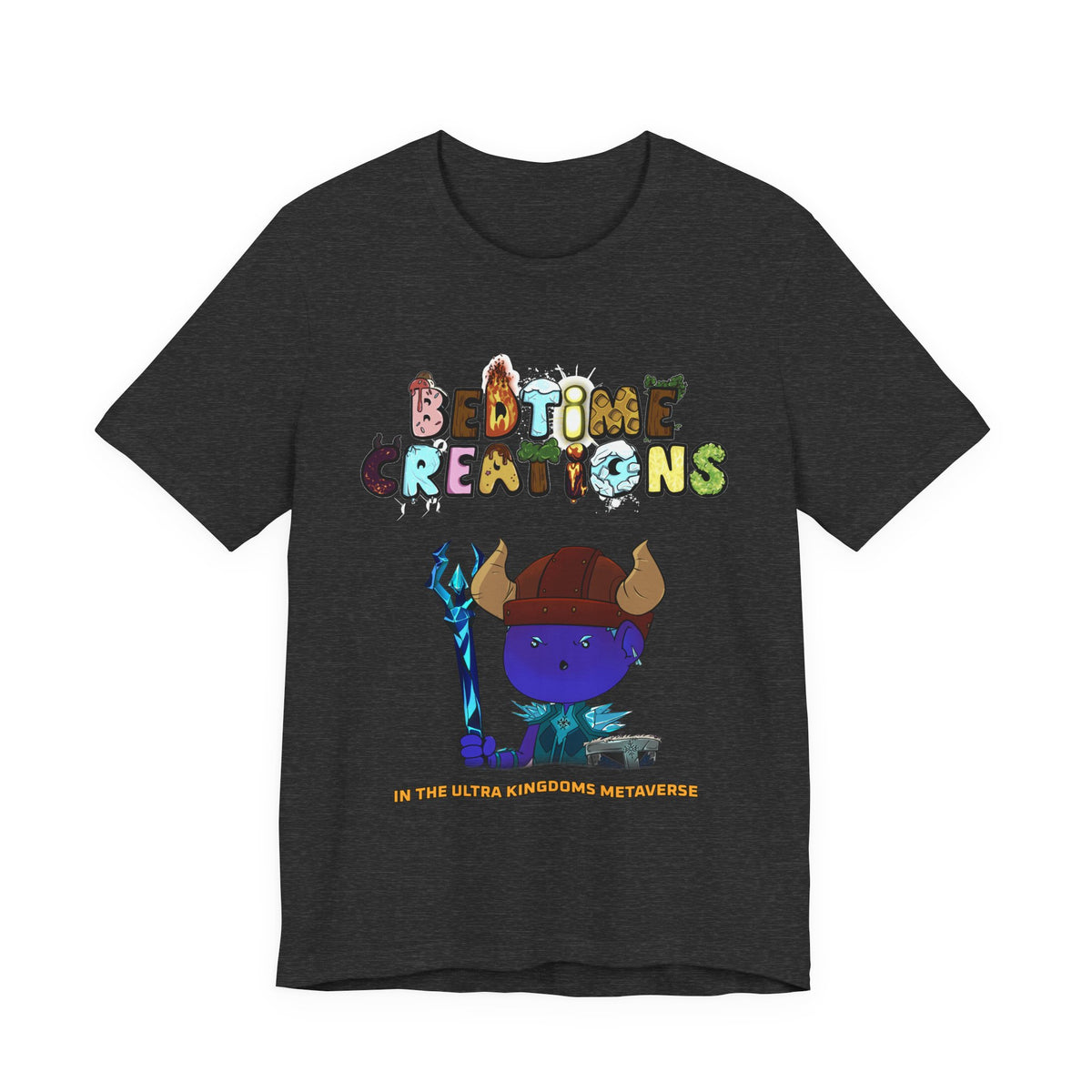 Bedtime Creations x Ultra Kingdoms Tee — Frostman Trident Warrior