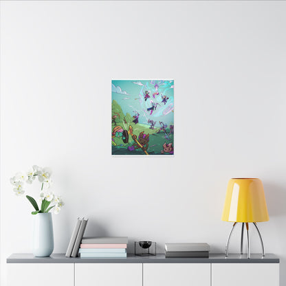 Bedtime Creations Canvas Wall Art — Battle of the Dream Realm