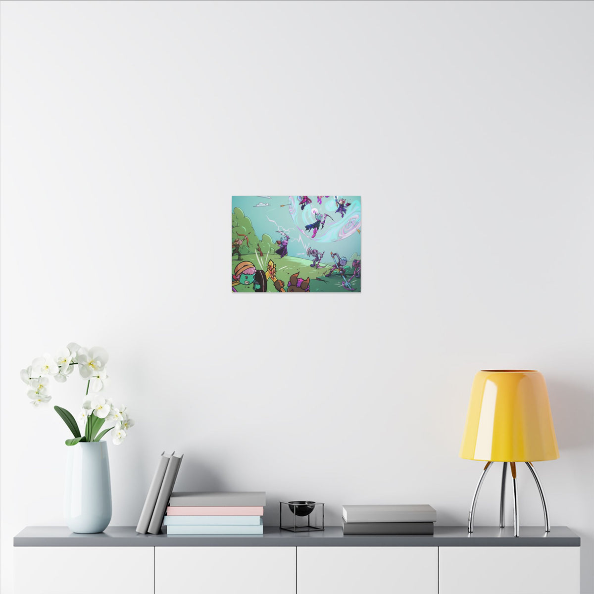 Bedtime Creations Canvas Wall Art — Battle of the Dream Realm