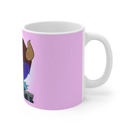Bedtime Creations Mug — Frostman Trident Warrior