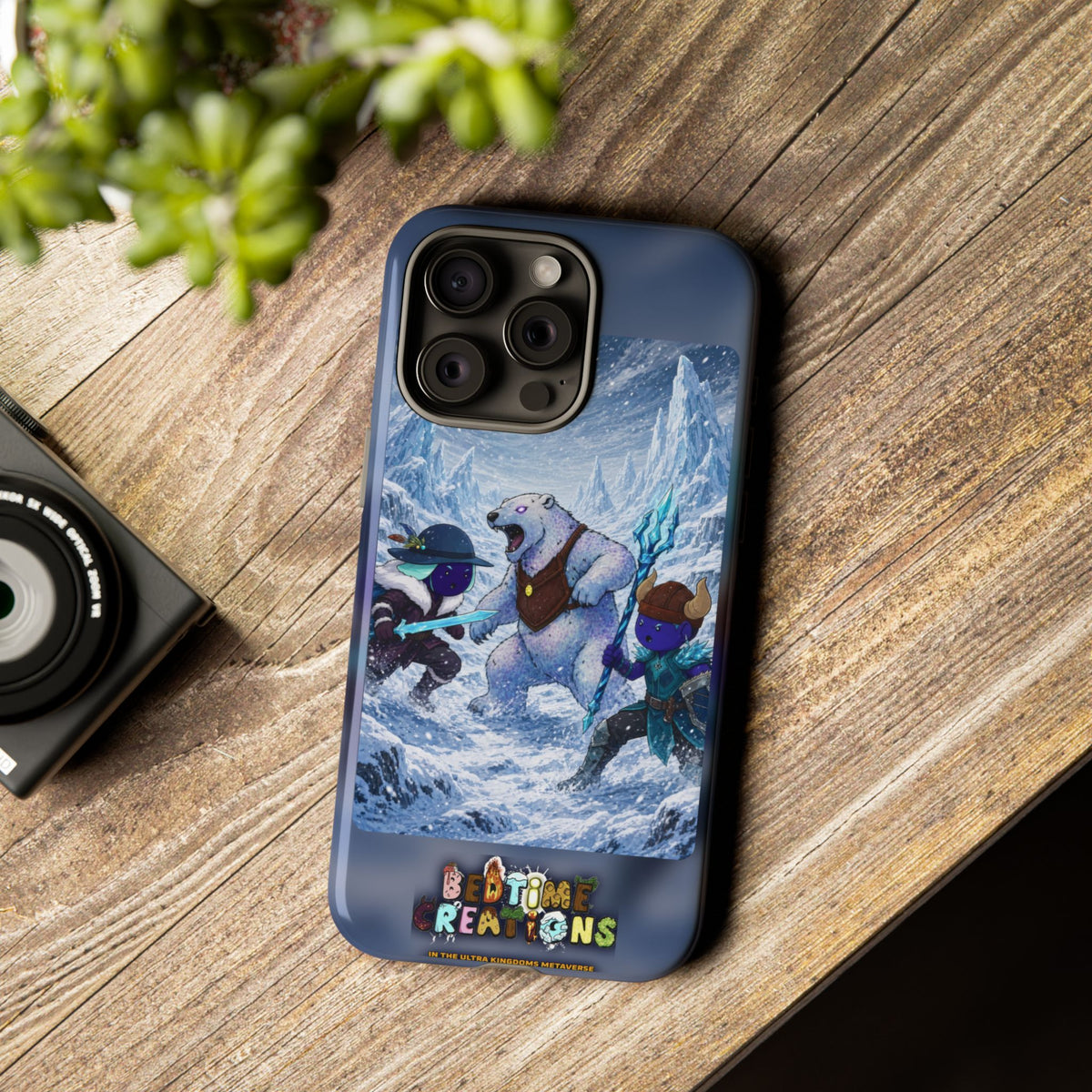 Bedtime Creations x Ultra Kingdoms Tough Phone Case — Frostmen Battle