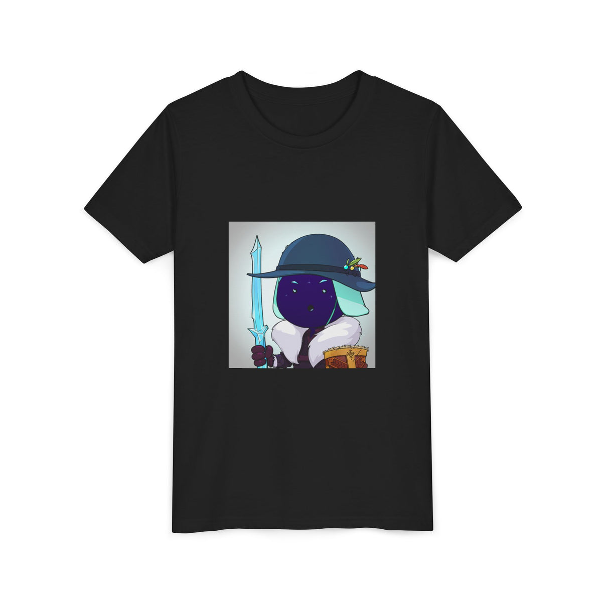 Bedtime Creations Youth Tee — Frostman Ice Swordsman