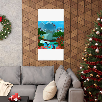Bedtime Creations Poster — Woodlanders Valley