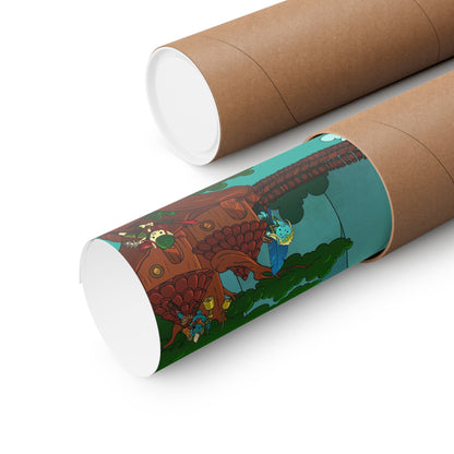 Bedtime Creations Poster — Woodlanders Valley