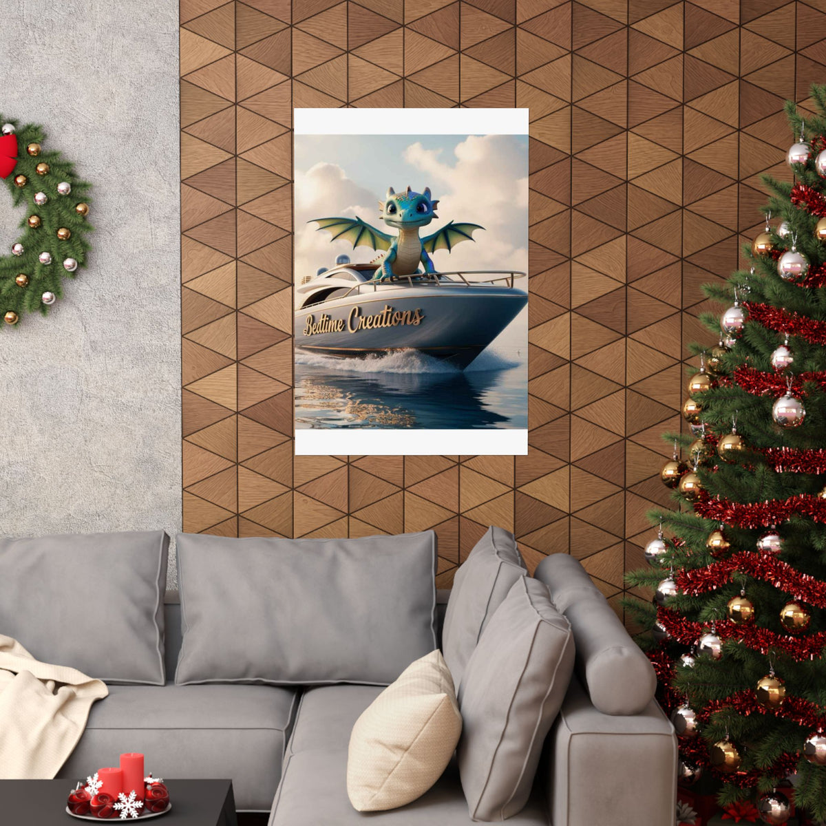 Bedtime Creations Poster — Dragon's Dream Yacht