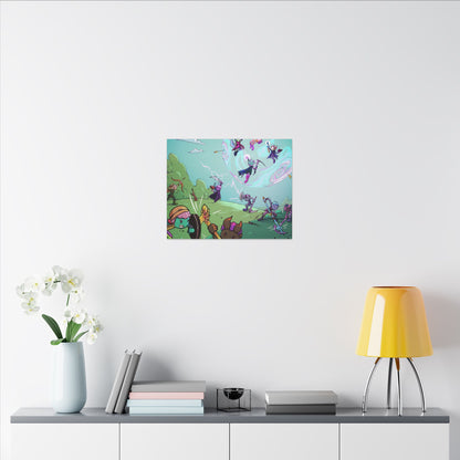 Bedtime Creations Canvas Wall Art — Battle of the Dream Realm