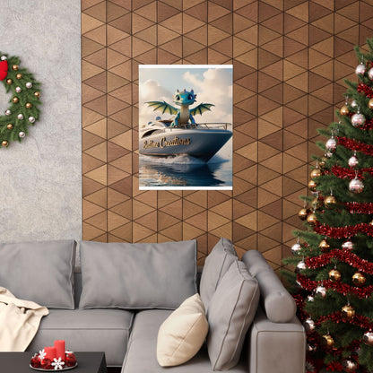 Bedtime Creations Poster — Dragon's Dream Yacht