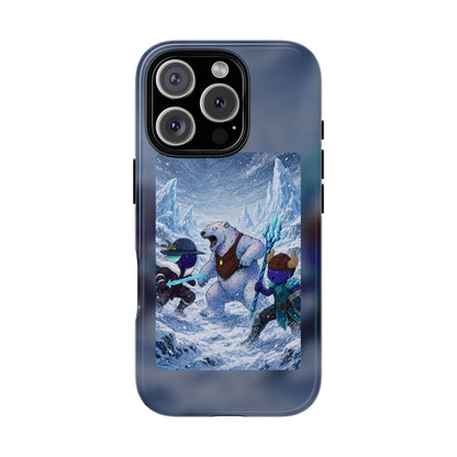 Bedtime Creations Tough Phone Case — Frostmen vs. Polar Bear