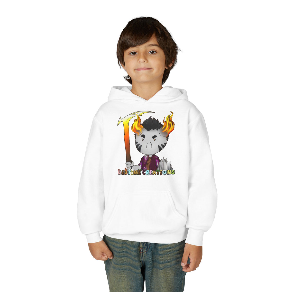 Bedtime Creations Youth Hoodie — Demon 2