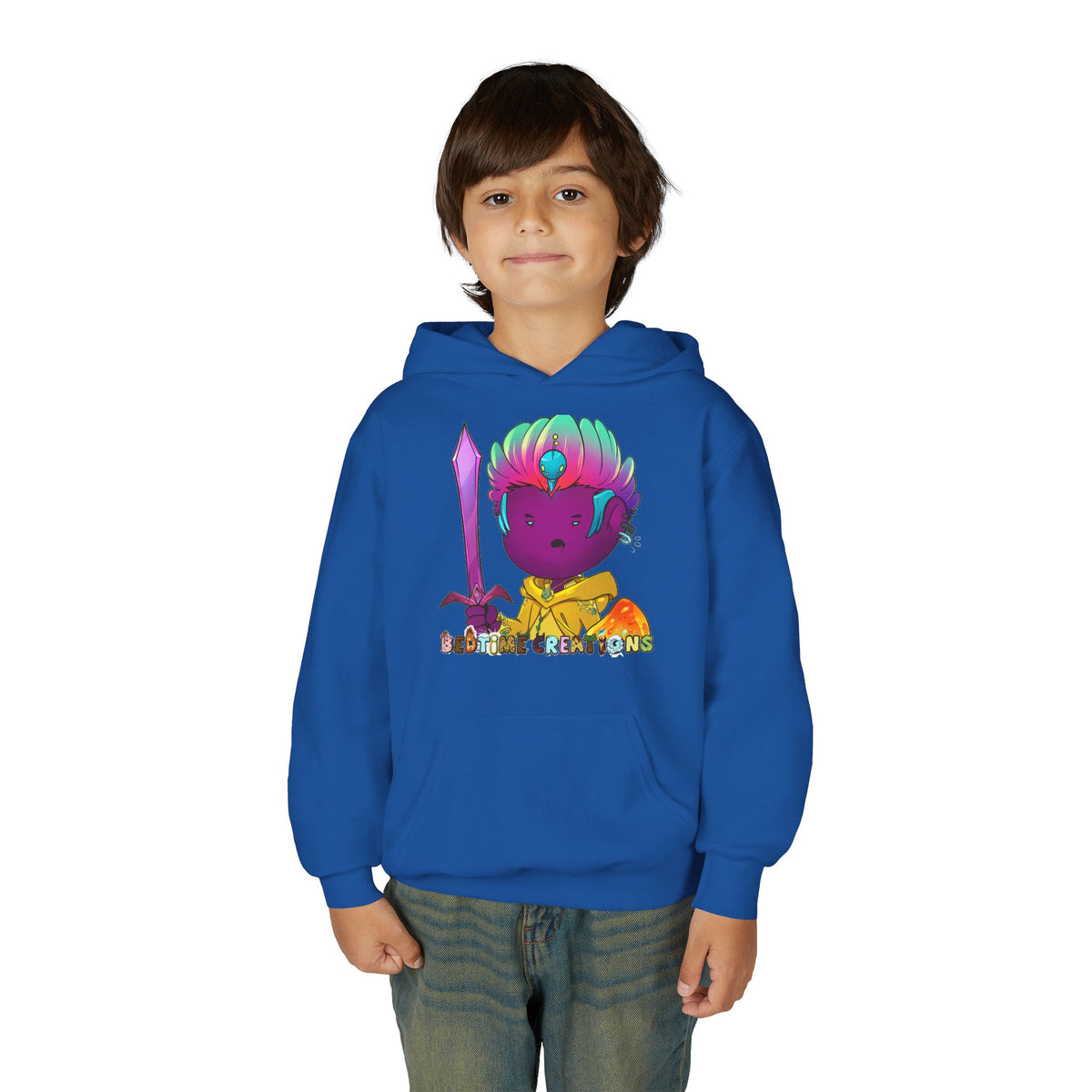 Bedtime Creations Youth Hoodie — Mystic 2