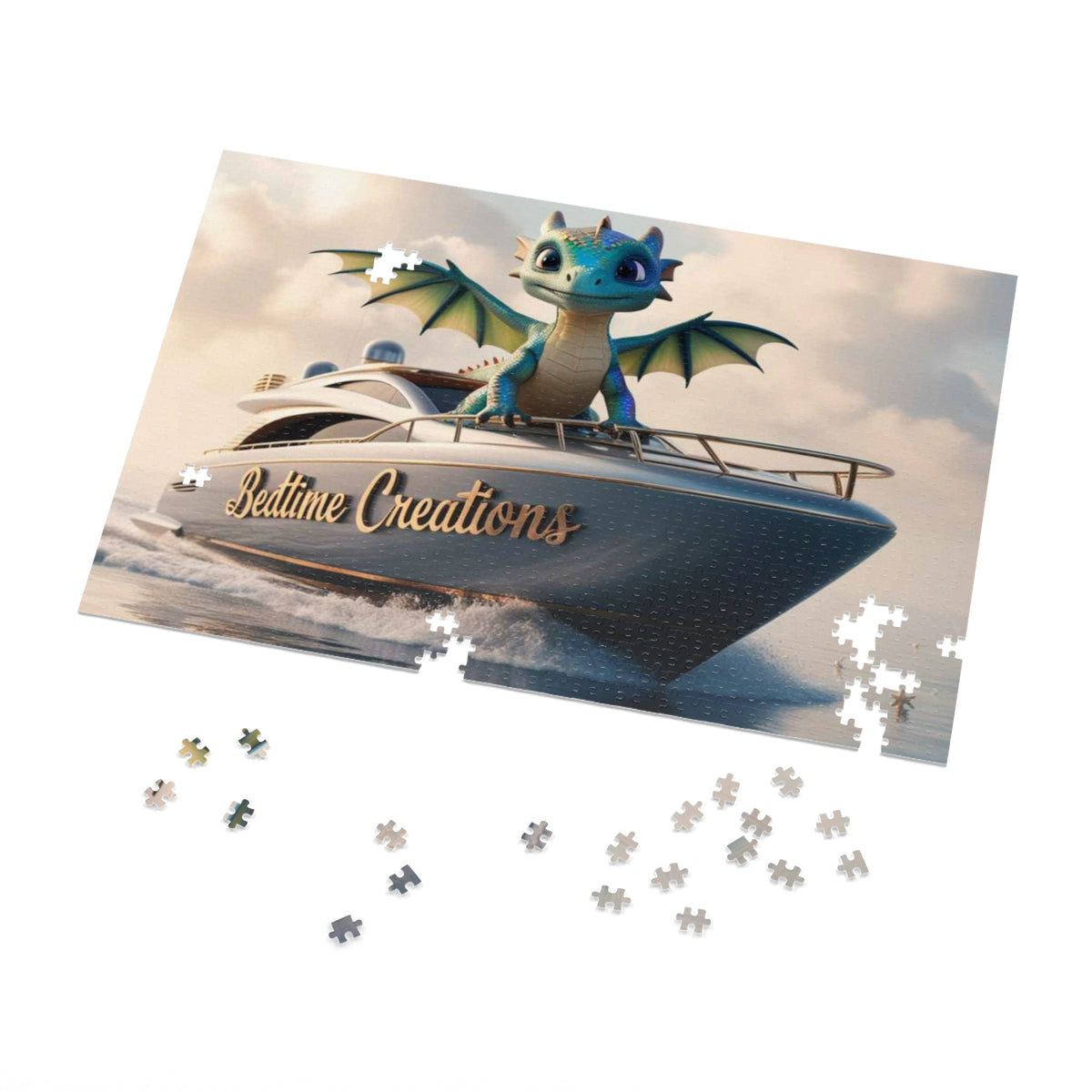 Bedtime Creations Jigsaw Puzzle — Dragon's Dream Yacht