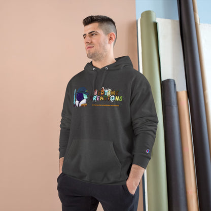 Bedtime Creations x Ultra Kingdoms Hoodie — Frostman Ice Swordsman — Champion Hoodie