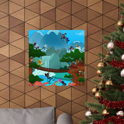 Bedtime Creations Poster — Woodlanders Valley