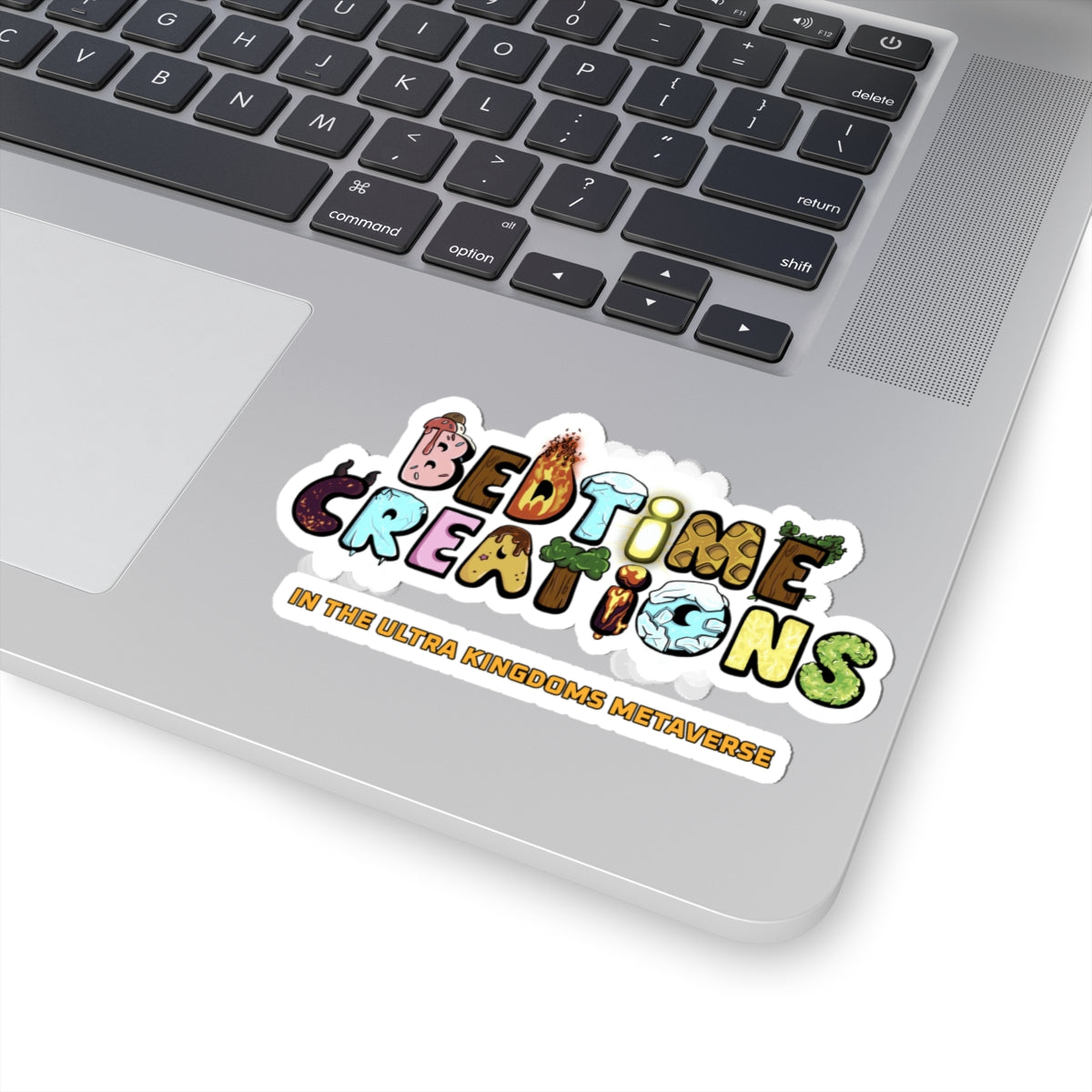Bedtime Creations x Ultra Kingdoms Logo Sticker