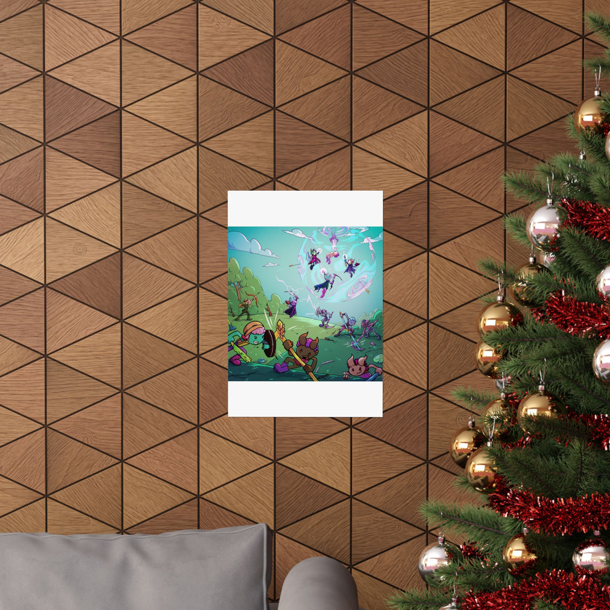 Bedtime Creations Kids Room Poster — Battle of the Dream Realm