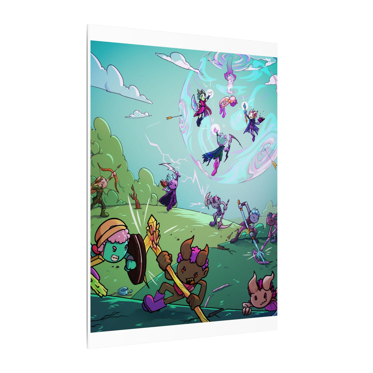 Bedtime Creations Canvas Wall Art — Battle of the Dream Realm