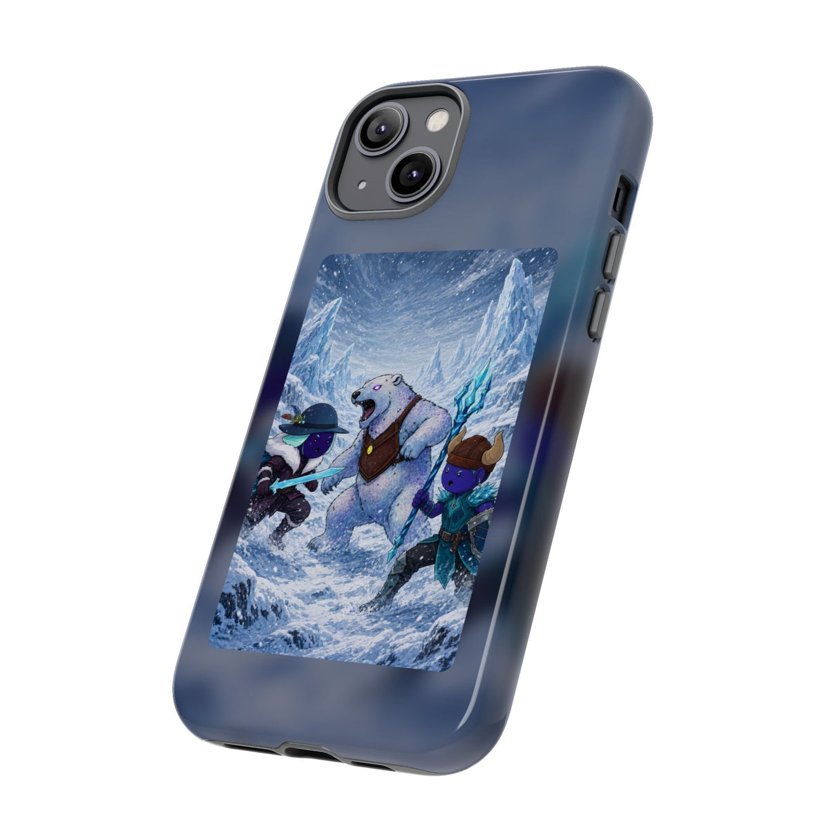Bedtime Creations Tough Phone Case — Frostmen vs. Polar Bear