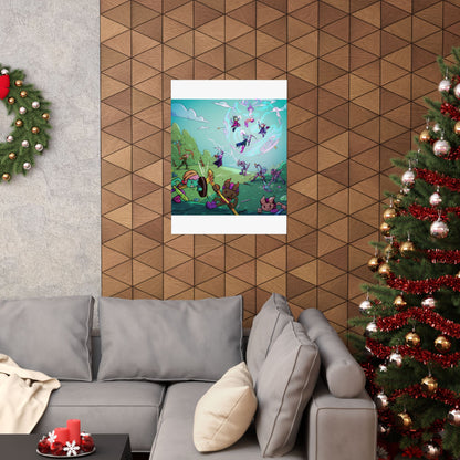 Bedtime Creations Kids Room Poster — Battle of the Dream Realm