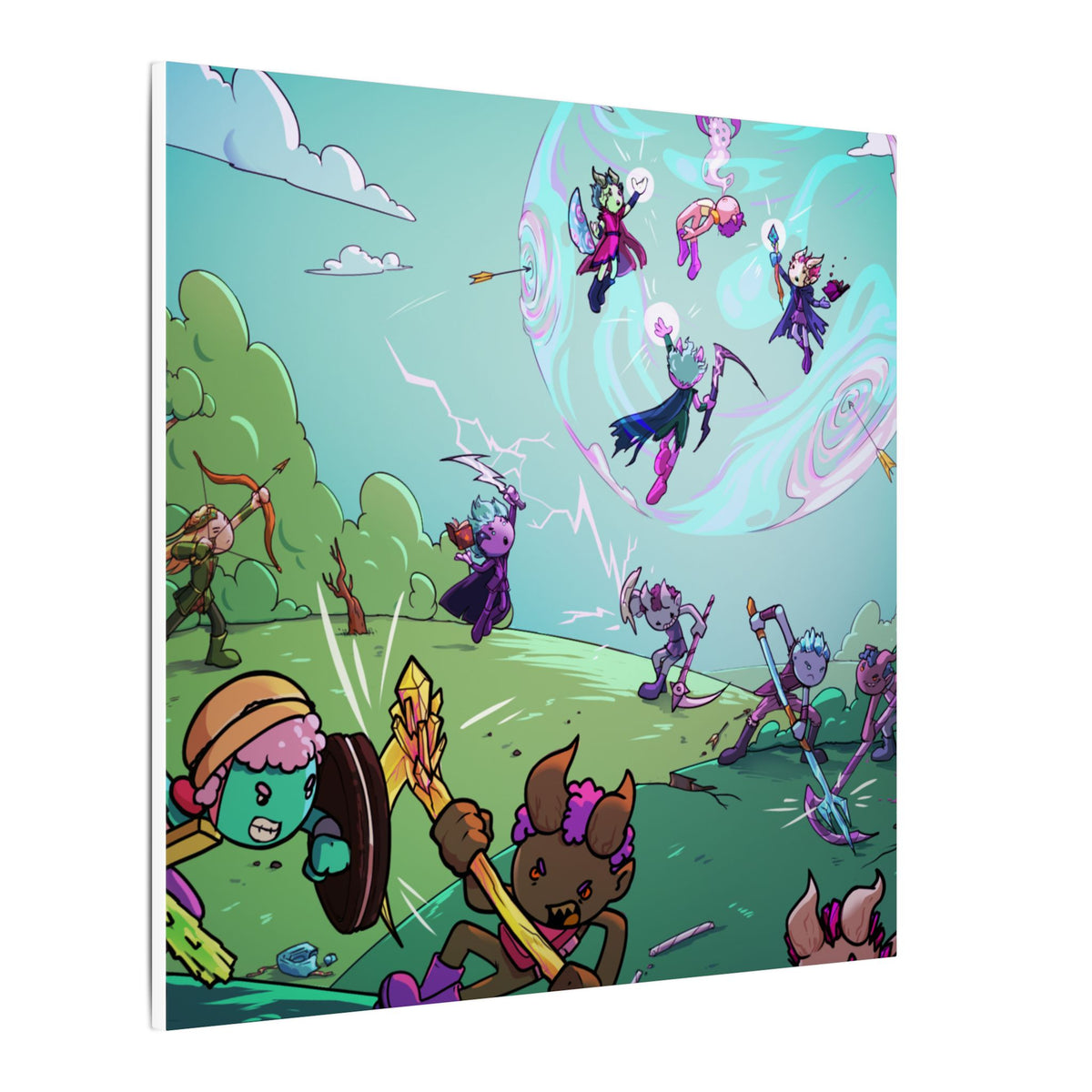 Bedtime Creations Canvas Wall Art — Battle of the Dream Realm
