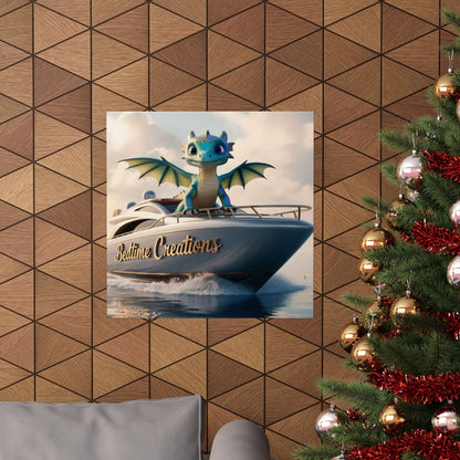 Bedtime Creations Poster — Dragon's Dream Yacht