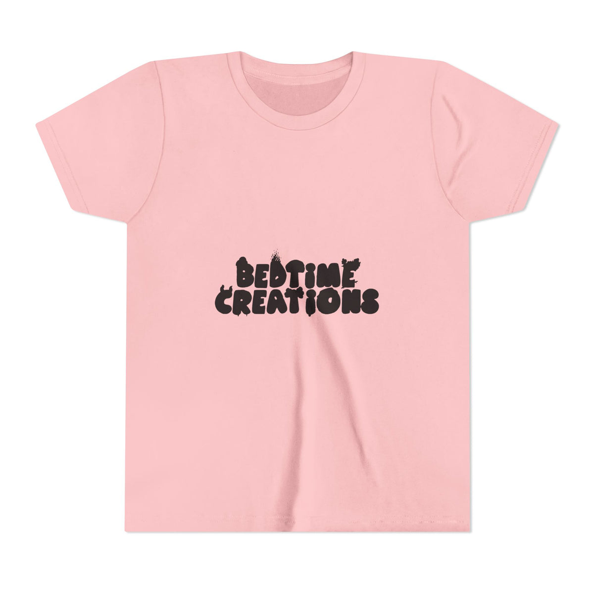 Bedtime Creations Youth Tee — Black Logo