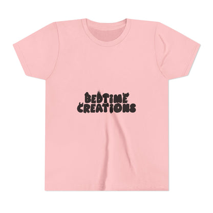 Bedtime Creations Youth Tee — Black Logo