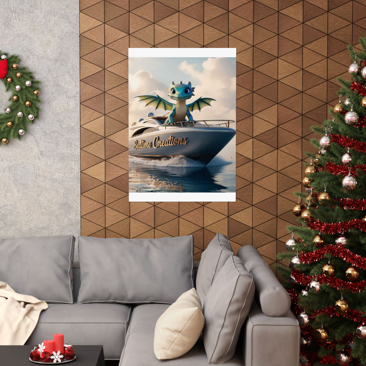 Bedtime Creations Poster — Dragon's Dream Yacht