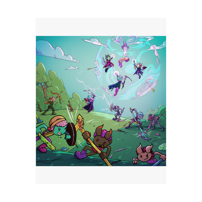 Bedtime Creations Kids Room Poster — Battle of the Dream Realm
