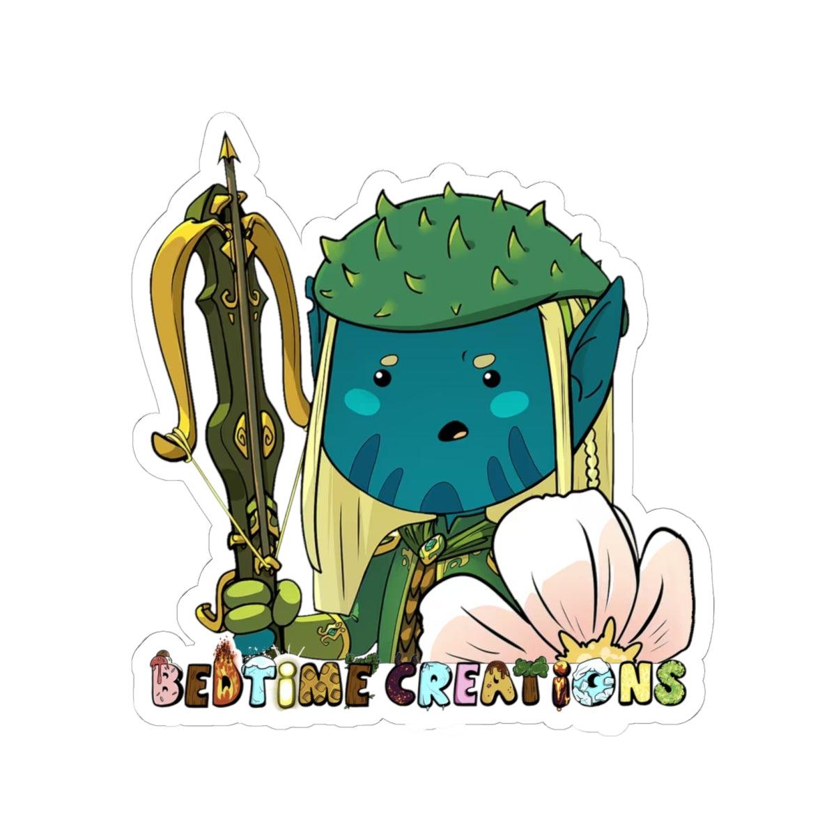 Bedtime Creations Woodlanders 1 Kiss-Cut Sticker