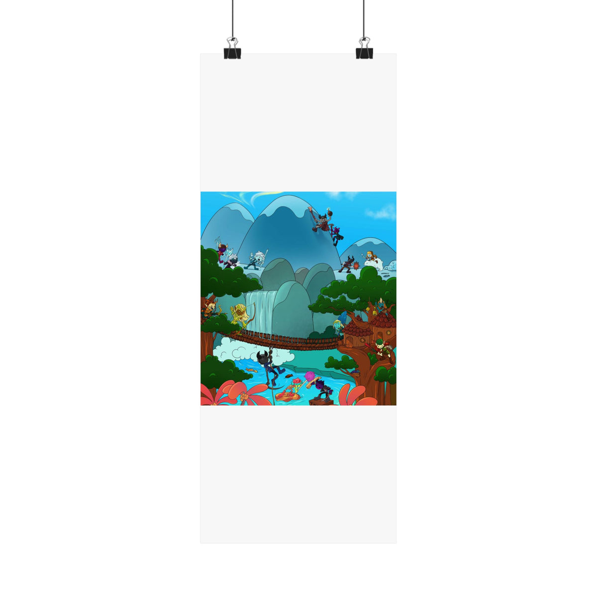 Bedtime Creations Poster — Woodlanders Valley