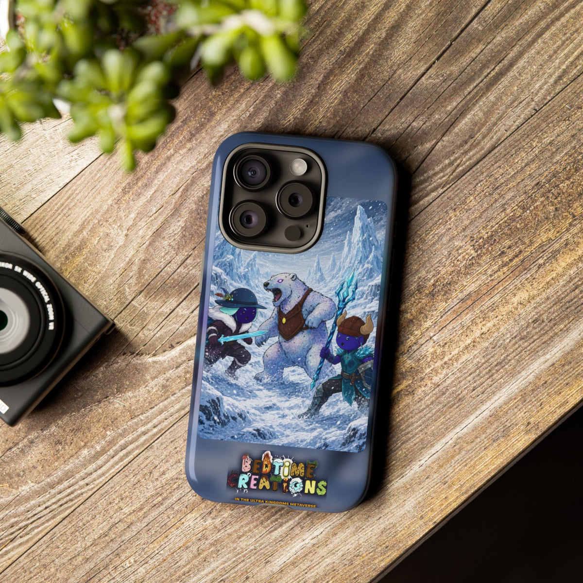 Bedtime Creations x Ultra Kingdoms Tough Phone Case — Frostmen Battle