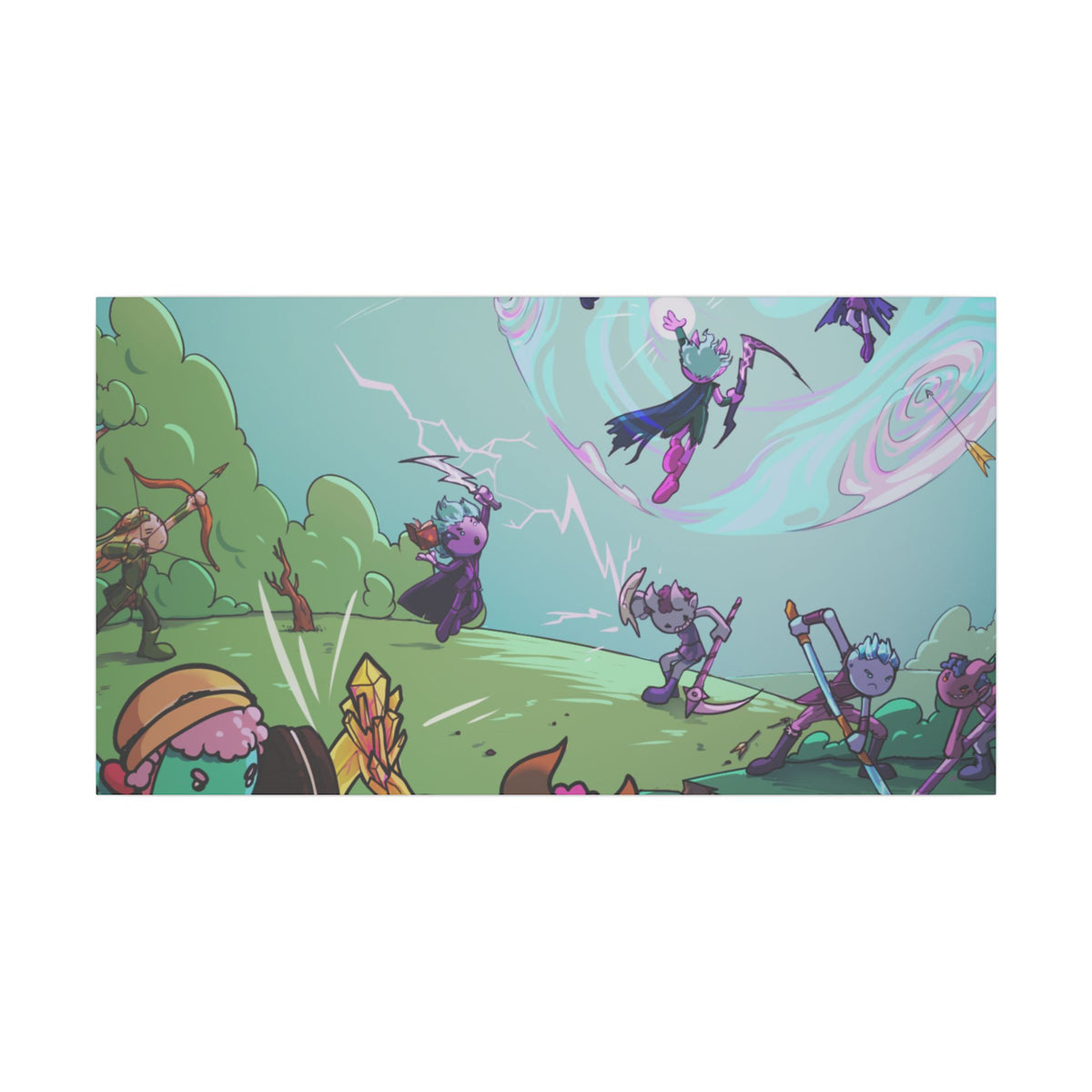 Bedtime Creations Canvas Wall Art — Battle of the Dream Realm