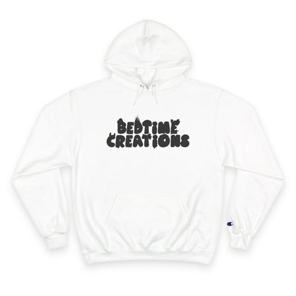 Bedtime Creations Black Logo Hoodie — Champion Hoodie