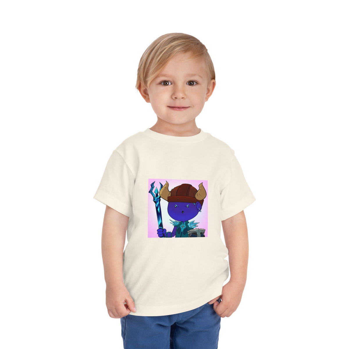 Bedtime Creations Toddler Tee — Frostman Trident Warrior