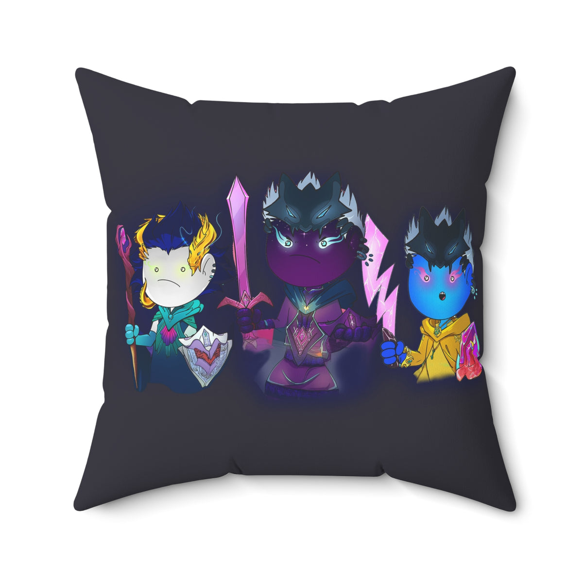 Bedtime Creations Throw Pillow — 3 Mystics