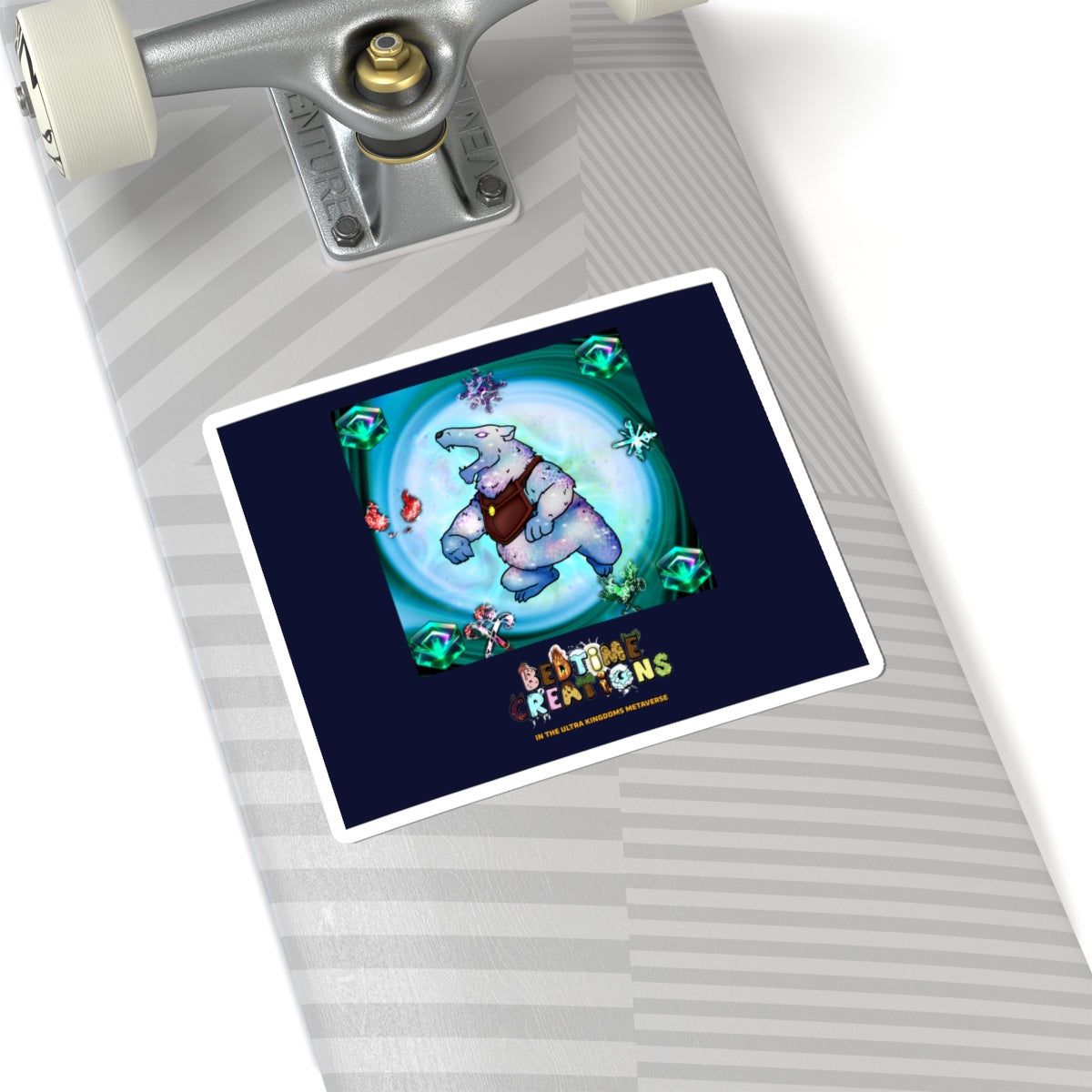 Bedtime Creations x Ultra Kingdoms Sticker — Crystal Polar Bear