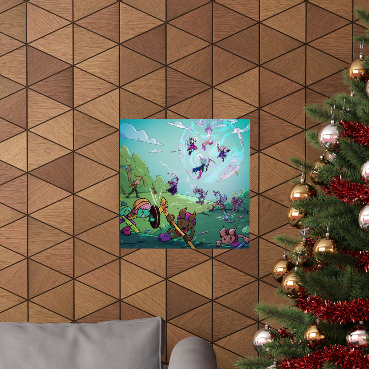 Bedtime Creations Kids Room Poster — Battle of the Dream Realm