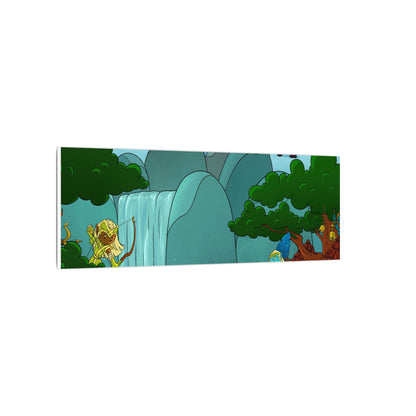 Bedtime Creations Canvas Wall Art — Woodlanders Valley